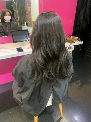 ロング カラー ヘアアレンジ 🫧nari🫧 谷町 大阪のヘアスタイル