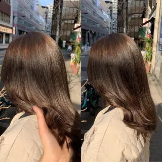 カラー パーマ 飯田橋/髪質改善/ 縮毛矯正✨しゅんすけのヘアスタイル