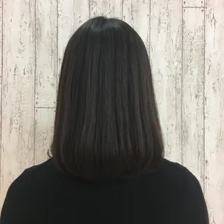 ミディアム カラー Kaede .のヘアスタイル