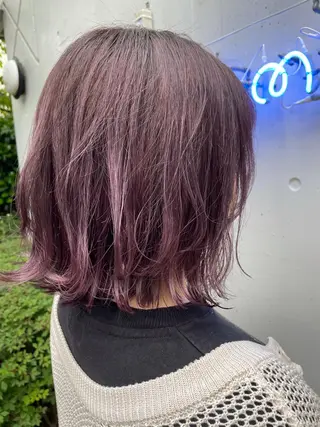 ミディアム カラー hazuki 🌝のヘアスタイル