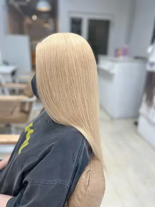 セミロング カラー ヘアアレンジ メンズ キッズ ネイル マツエク・マツパ アイブロウ 🧡可愛い色落ち🧡 ハイトーン特化🧡のヘアスタイル
