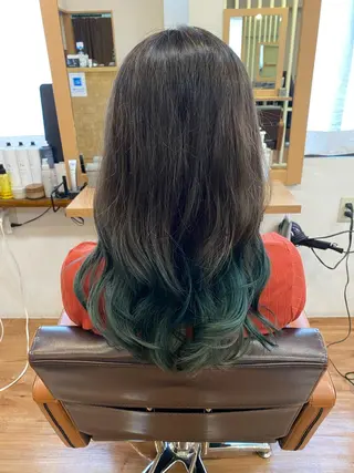 カラー TARO／ツヤ髪・ ブリーチ毛矯正特化✨のヘアスタイル