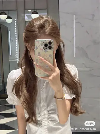 カラー 透明感うる艶カラー 🤍MANAMIのヘアスタイル