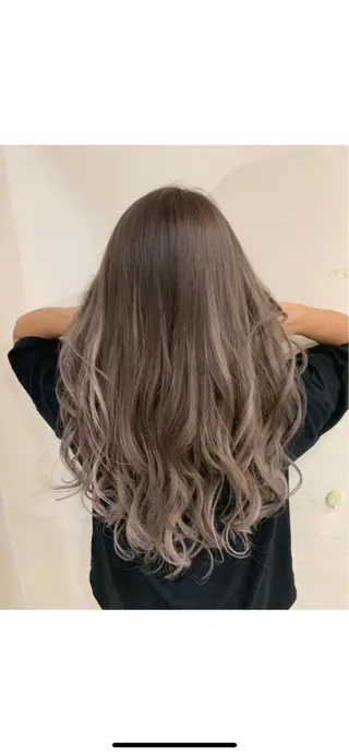 ロング カラー box mico. mutsumiのヘアスタイル