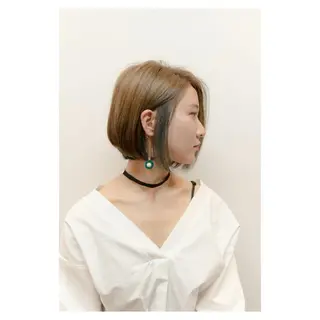 ショート カラー 原田 祥彰のヘアスタイル
