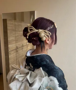 ヘアアレンジ 嶋田 奈央のヘアスタイル