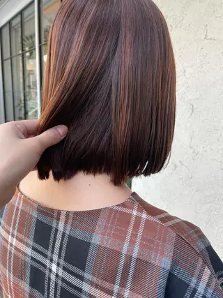 ミディアム カラー MATSURI BASE.AWAJIのヘアスタイル