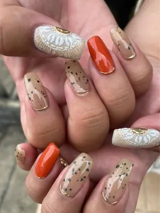 ネイル kipinail 川﨑えりかのネイルデザイン