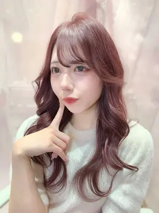 セミロング カラー 韓国ヘア/レイヤー/ 顔まわり/りょーとのヘアスタイル