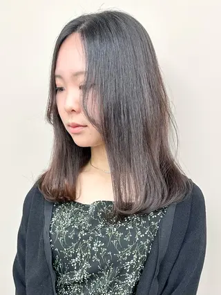 ロング ボブ/ゆるふわ ボブパーマ/とういのヘアスタイル