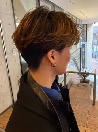 パーマ メンズ unopulir 景山　凌のヘアスタイル