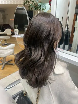 ロング 青木 あおいのヘアスタイル