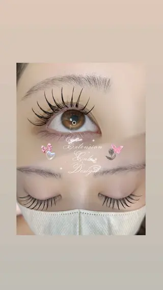 マツエク・マツパ by fleur KOKONAのマツエク・マツパデザイン