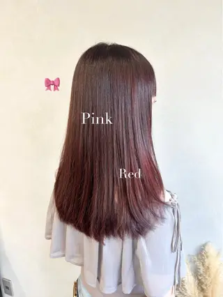 ロング カラー 暖色･似合わせカラー (廣石沙英🎀)のヘアスタイル