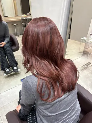 ロング カラー 艶髪縮毛矯正/レ イヤー/atsumiのヘアスタイル