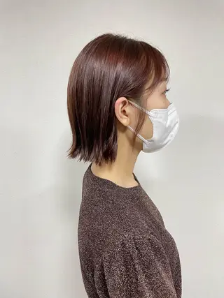 ショート 艶髪カラー& トリートメント　松村のヘアスタイル