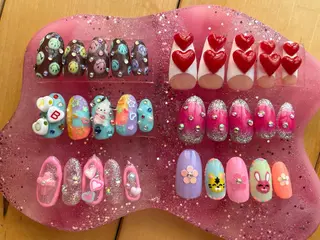 ネイル Nail ヌシん家 AKANEのネイルデザイン