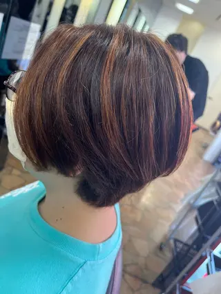 ショート カラー ✨ショート/ボブ 縮毛矯正✨アキラのヘアスタイル