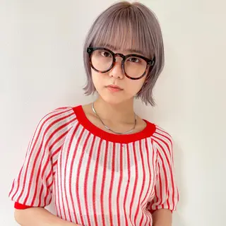 ショート カラー ボブ特化✨ 松本竜之介のヘアスタイル