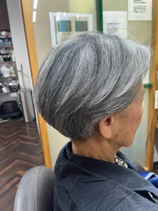 ショート katae sayoriのヘアスタイル