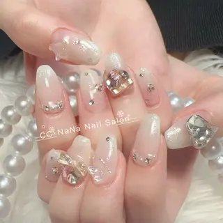 ネイル 💎CC・NaNa 韓国風ネイル🌙Cのネイルデザイン