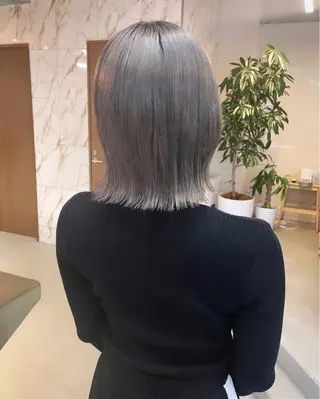 ミディアム カラー 💎韓国風レイヤー /ボブ💎Namiのヘアスタイル