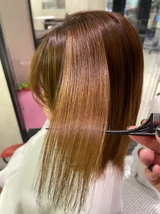 セミロング ✨美髪矯正の専門家✨ 髪質改善 松村のヘアスタイル