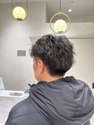 パーマ メンズ メンズデザイナー🎀 陸 愛夏のヘアスタイル