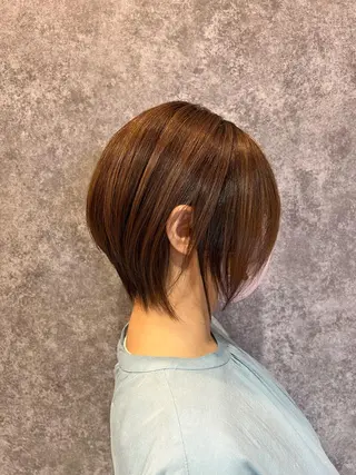 ショート カラー ルクール喜多町店 コムロのヘアスタイル