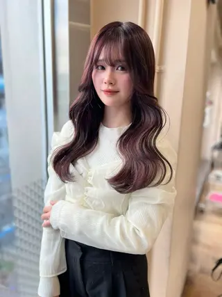 カラー 'AXIS 栄 Konomiのヘアスタイル