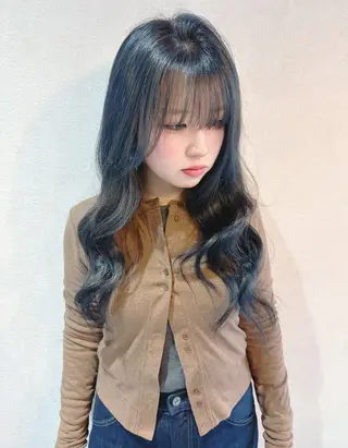 ロング 雰囲気重視メンズ パーマ/モデル/小畑のヘアスタイル