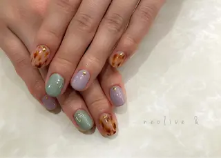 ネイル マツエク・マツパ Yuriko Omi パラジェル/渋谷のネイルデザイン