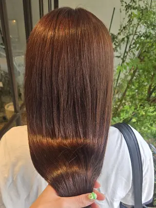 ロング カラー 韓国好き🇰🇷 美容師MIKUのヘアスタイル