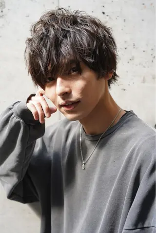 ミディアム メンズ 新宿メンズNo.1 代表:中野拓也のヘアスタイル