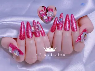 ネイル 長さだし専門店 M2 rikaのネイルデザイン