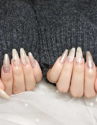 ネイル MAKI💎綺麗め 大人可愛い/堺筋本町のネイルデザイン