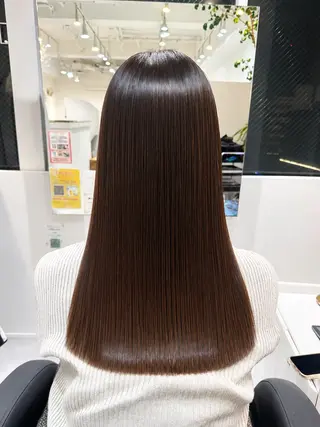 ミディアム Emuest心斎橋 SAKIのヘアスタイル