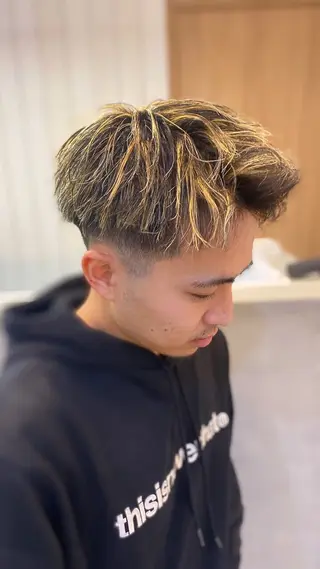 メンズ 松田 羽未のヘアスタイル