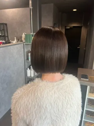 ミディアム ink yukariのヘアスタイル