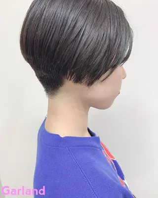 ショート カラー 肌に馴染むカラー 梅田・増田のヘアスタイル