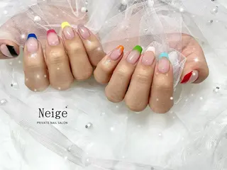 ネイル Neige‪𓂃ai ＊梅津 / 松尾のネイルデザイン