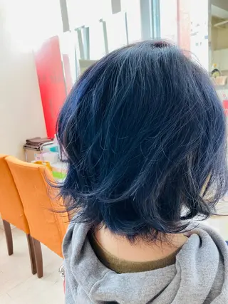 ミディアム PazRood 山下のヘアスタイル