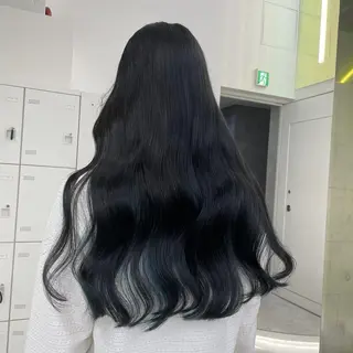 ロング カラー ヘアアレンジ ケアブリーチ/まつパ マツエク/sEnAのヘアスタイル