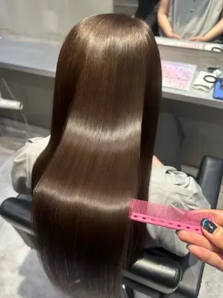 ロング 💎韓国レイヤー ×エクステゆうま💎のヘアスタイル