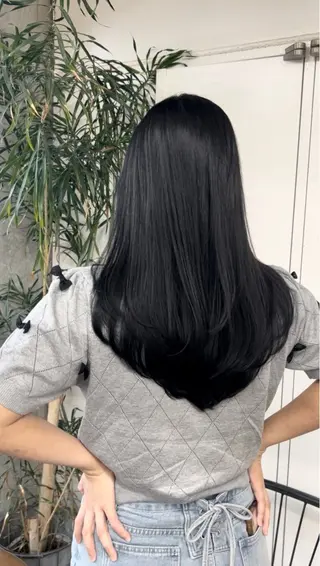 セミロング カラー 髪質改善カラー🦋 レイヤー/ナカネのヘアスタイル