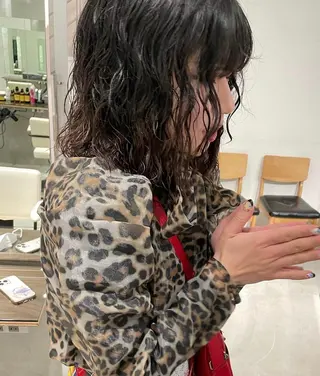 パーマ スパイラルパーマ 🌐hina⭐️のヘアスタイル