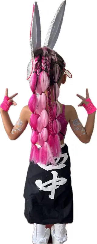 ロング B-W ⭐️REIKOのヘアスタイル