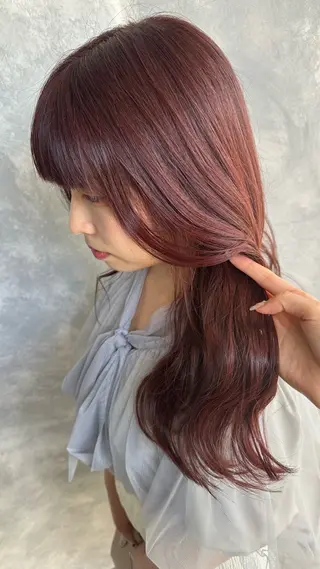 ロング カラー Mayo/ダブルカラ メンズカット/カラーのヘアスタイル