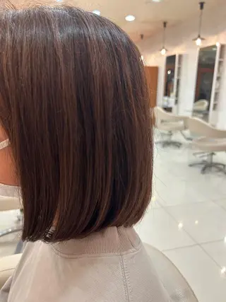 ミディアム RayField かおるのヘアスタイル