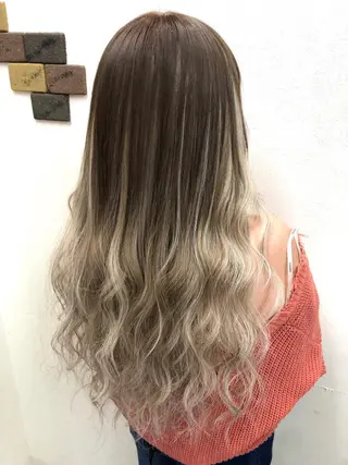 ロング カラー MAKO ❤️🔥NEXTのヘアスタイル